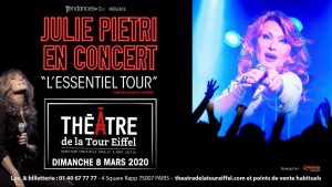 Julie Piétri fête ses 40 ans de carrière en concert à Paris